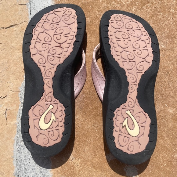 Olukai "Ohana" women's flip flop sandal thong (Size: 7/Pink) - Picture 5 of 7